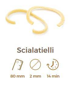 Scialiatielli Pasta Bio L'anima di Grano - Rosato Vini